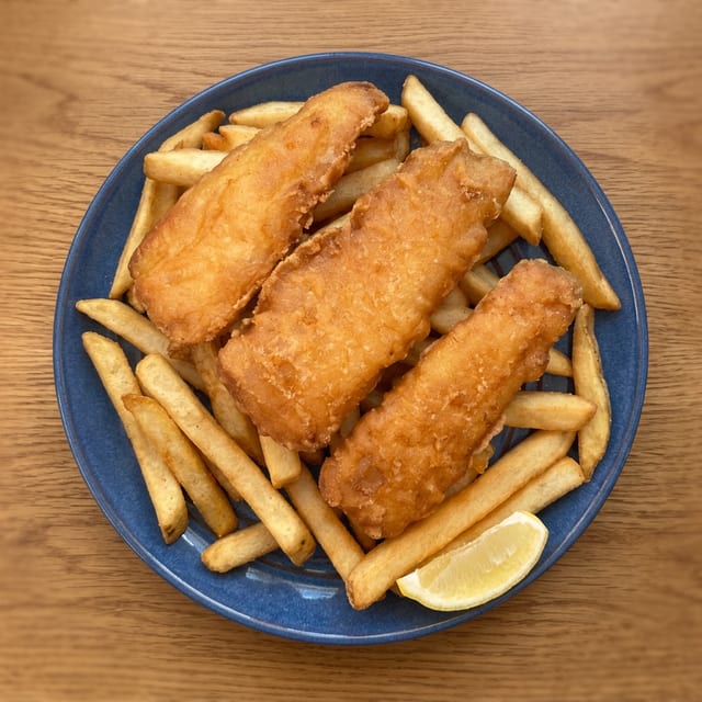 Fish and Chips.