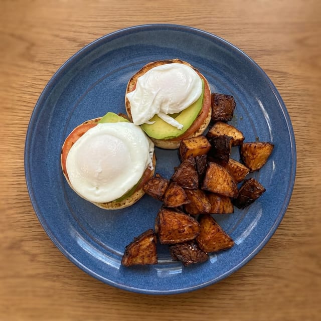 Avocado Benedict.